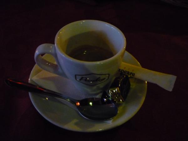 Café Shakespeare espresso